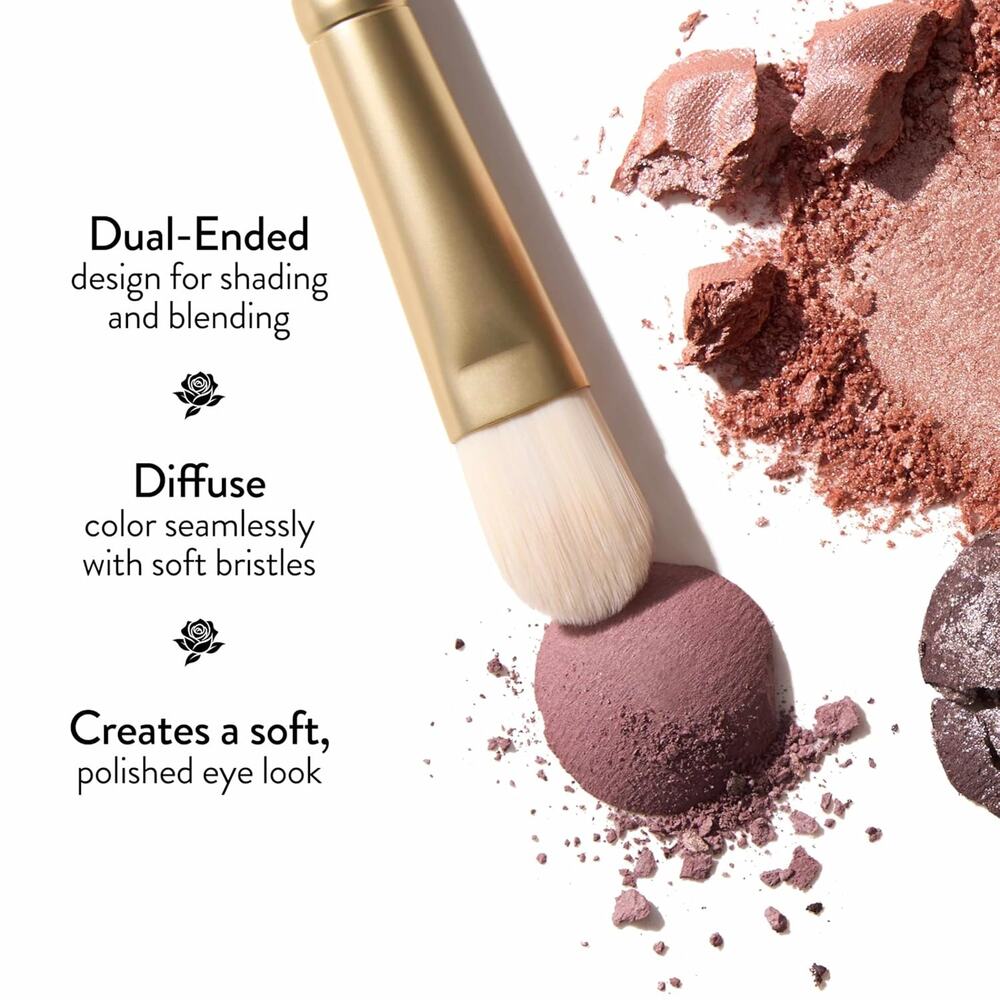 Laura Geller Dual-Ended Eyeshadow Brush Limited Edition Draper James Design - Picture 2 of 8